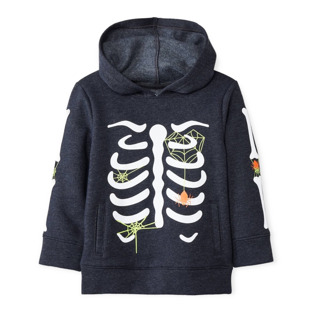 Cat & Jack Unisex Halloween Skelton Jogger Set - Picture 3 of 15